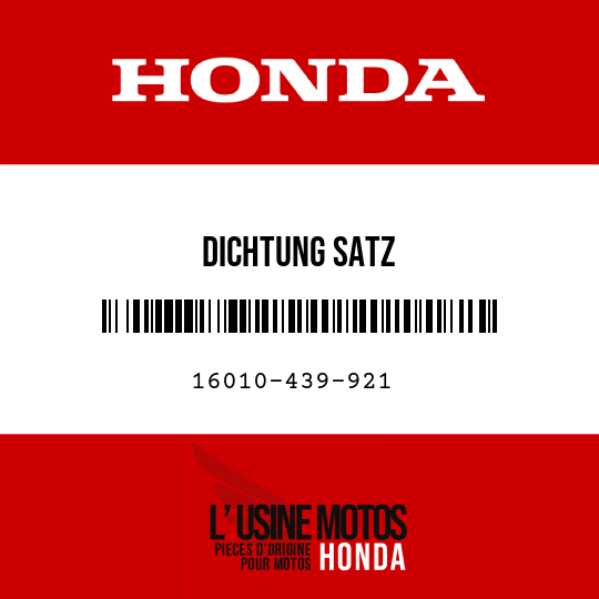 image de 16010-439-921 DICHTUNG SATZ