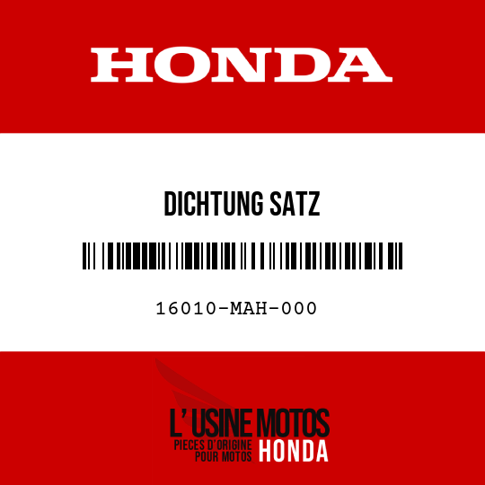 image de 16010-MAH-000 DICHTUNG SATZ