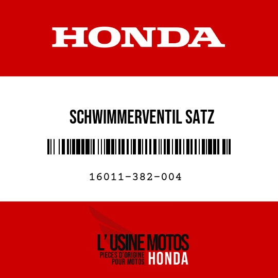 image de 16011-382-004 SCHWIMMERVENTIL SATZ