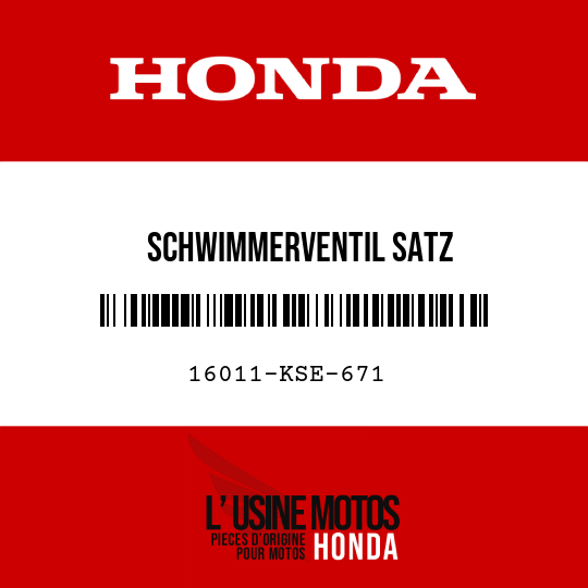 image de 16011-KSE-671 SCHWIMMERVENTIL SATZ