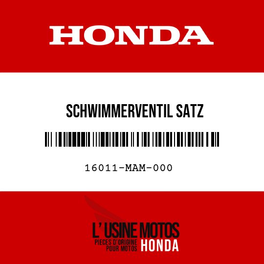 image de 16011-MAM-000 SCHWIMMERVENTIL SATZ