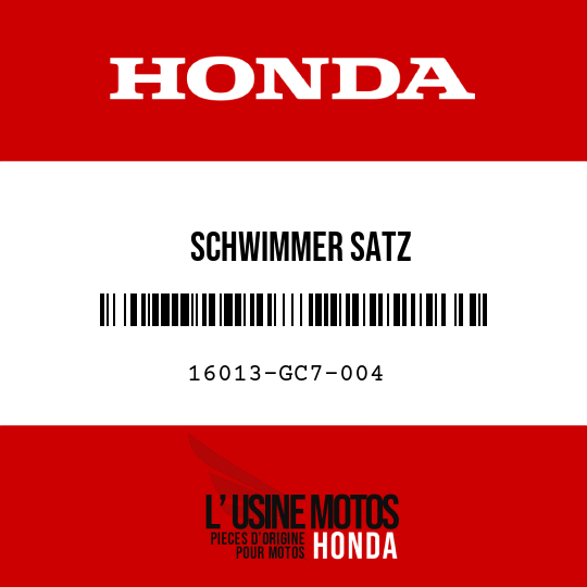 image de 16013-GC7-004 SCHWIMMER SATZ