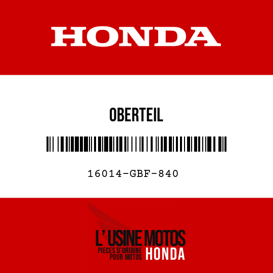 image de 16014-GBF-840 OBERTEIL