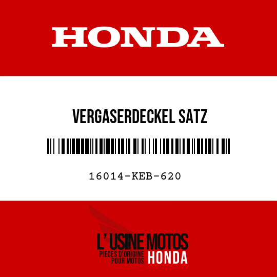 image de 16014-KEB-620 VERGASERDECKEL SATZ