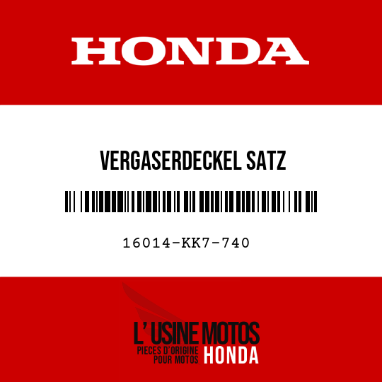 image de 16014-KK7-740 VERGASERDECKEL SATZ
