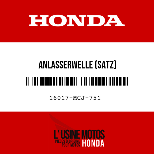 image de 16017-MCJ-751 ANLASSERWELLE (SATZ)