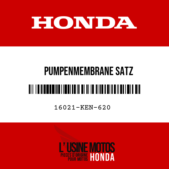 image de 16021-KEN-620 PUMPENMEMBRANE SATZ
