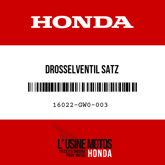 image de 16022-GW0-003 DROSSELVENTIL SATZ