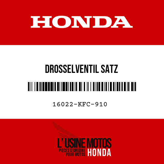 image de 16022-KFC-910 DROSSELVENTIL SATZ