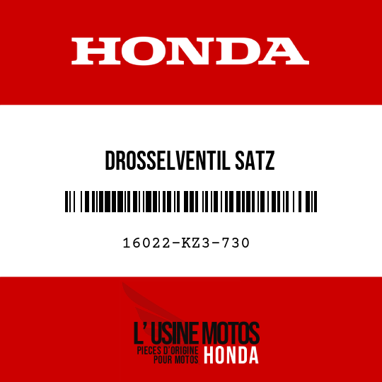 image de 16022-KZ3-730 DROSSELVENTIL SATZ