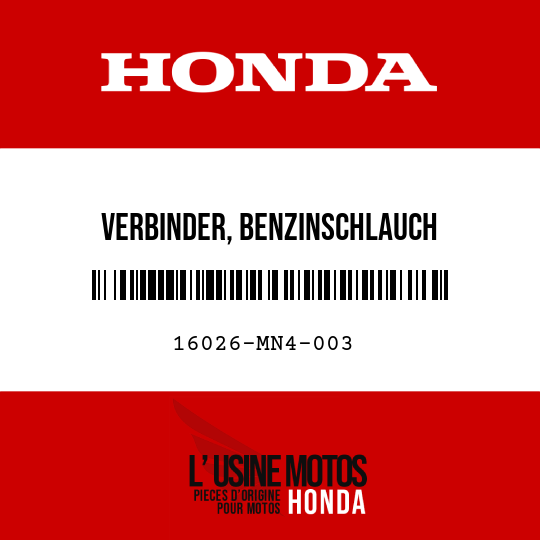 image de 16026-MN4-003 VERBINDER, BENZINSCHLAUCH