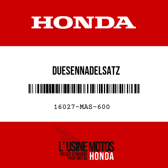 image de 16027-MAS-600 DUESENNADELSATZ