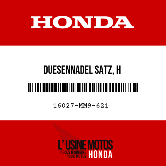 image de 16027-MM9-621 DUESENNADEL SATZ, H