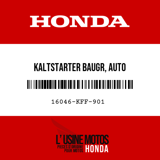 image de 16046-KFF-901 KALTSTARTER BAUGR, AUTO