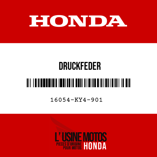 image de 16054-KY4-901 DRUCKFEDER