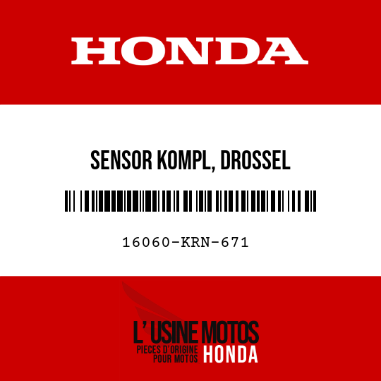 image de 16060-KRN-671 SENSOR KOMPL, DROSSEL