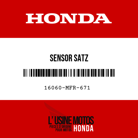 image de 16060-MFR-671 SENSOR SATZ