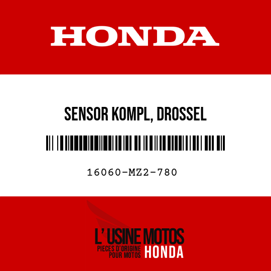 image de 16060-MZ2-780 SENSOR KOMPL, DROSSEL