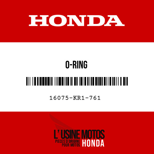 image de 16075-KR1-761 O-RING