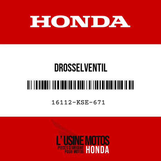 image de 16112-KSE-671 DROSSELVENTIL