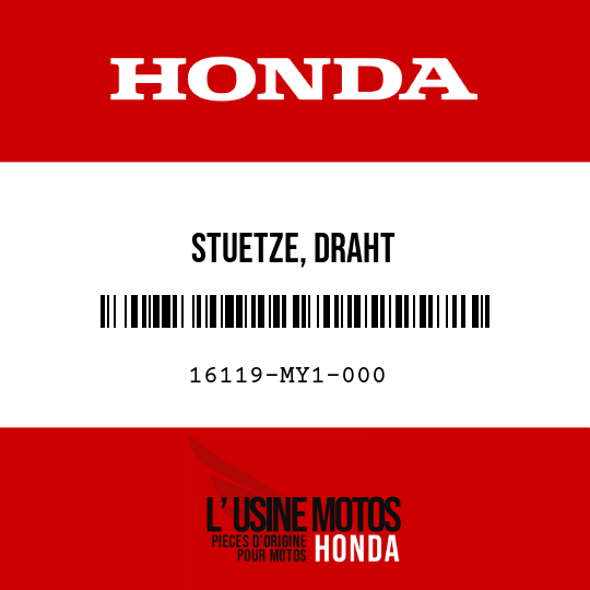 image de 16119-MY1-000 STUETZE, DRAHT