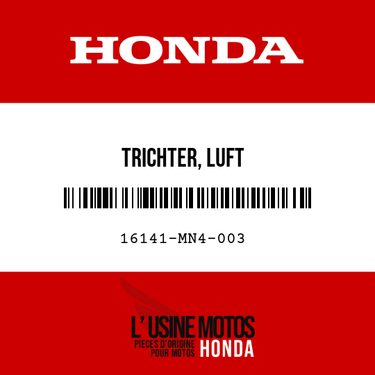 image de 16141-MN4-003 TRICHTER, LUFT