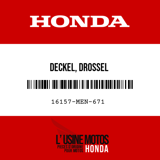 image de 16157-MEN-671 DECKEL, DROSSEL