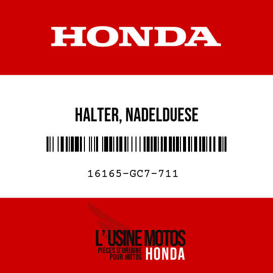 image de 16165-GC7-711 HALTER, NADELDUESE