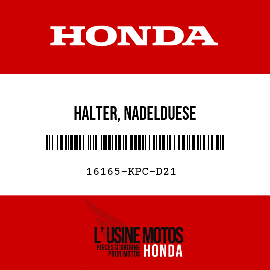 image de 16165-KPC-D21 HALTER, NADELDUESE