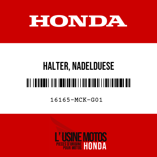 image de 16165-MCK-G01 HALTER, NADELDUESE