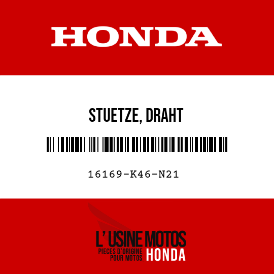 image de 16169-K46-N21 STUETZE, DRAHT