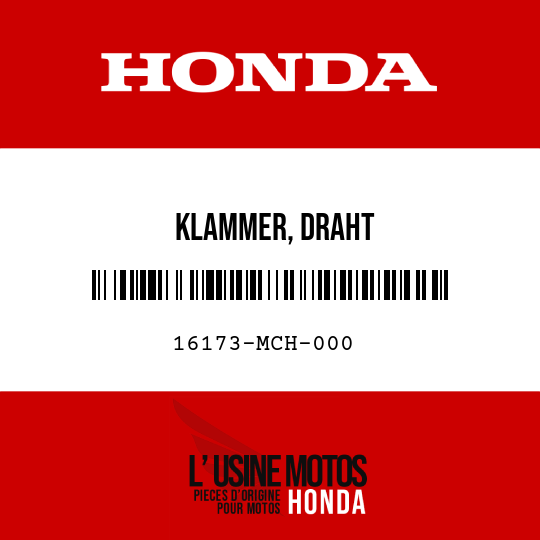 image de 16173-MCH-000 KLAMMER, DRAHT