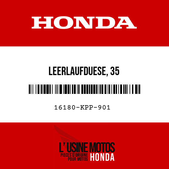 image de 16180-KPP-901 LEERLAUFDUESE, 35
