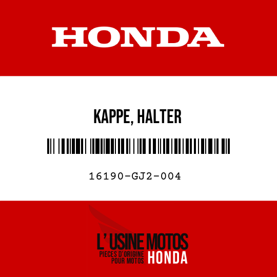 image de 16190-GJ2-004 KAPPE, HALTER