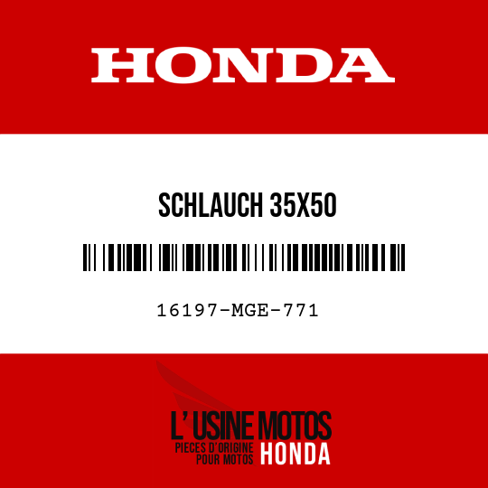 image de 16197-MGE-771 SCHLAUCH 35X50