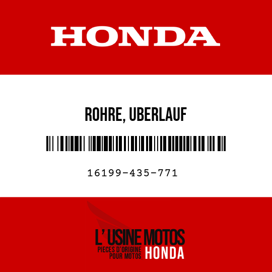 image de 16199-435-771 ROHRE, UBERLAUF