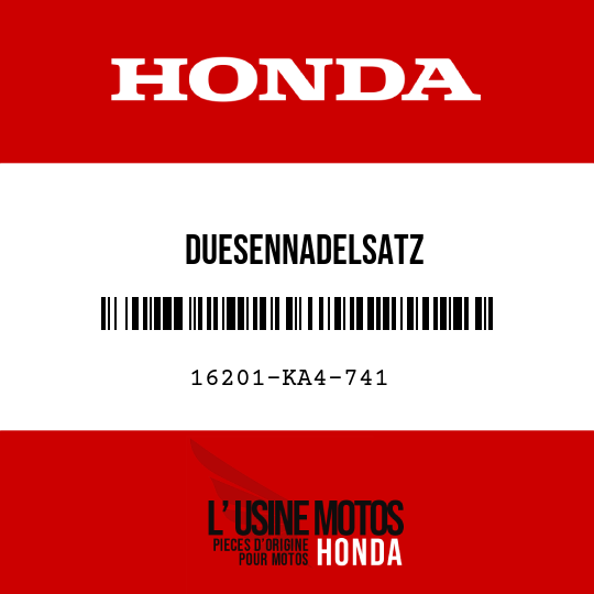 image de 16201-KA4-741 DUESENNADELSATZ