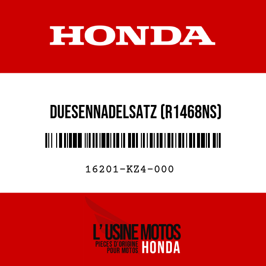 image de 16201-KZ4-000 DUESENNADELSATZ (R1468NS)