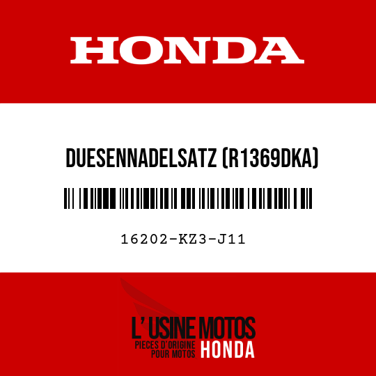 image de 16202-KZ3-J11 DUESENNADELSATZ (R1369DKA)