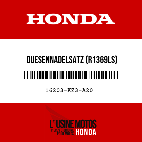 image de 16203-KZ3-A20 DUESENNADELSATZ (R1369LS)
