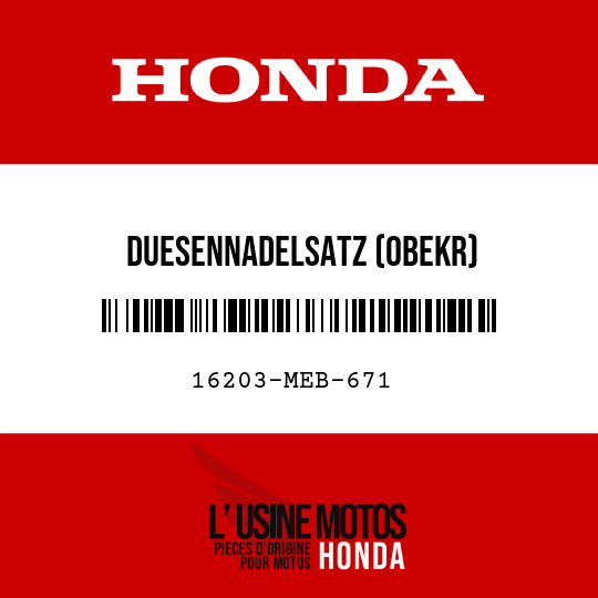 image de 16203-MEB-671 DUESENNADELSATZ (0BEKR)