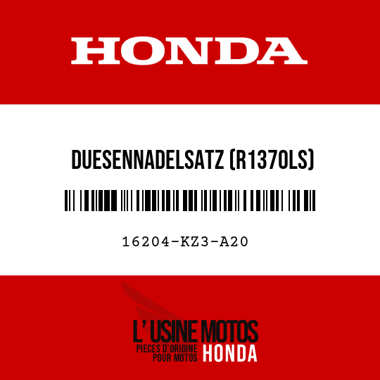 image de 16204-KZ3-A20 DUESENNADELSATZ (R1370LS)