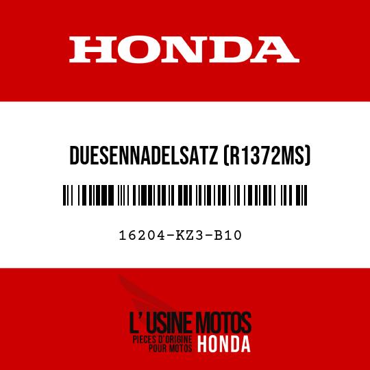 image de 16204-KZ3-B10 DUESENNADELSATZ (R1372MS)