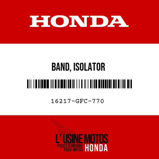 image de 16217-GFC-770 BAND, ISOLATOR