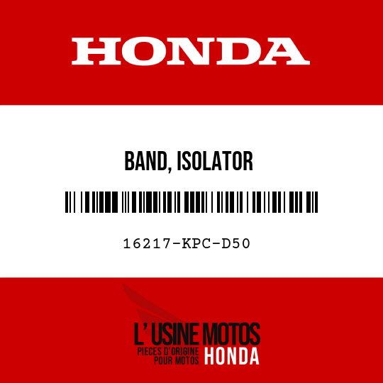 image de 16217-KPC-D50 BAND, ISOLATOR