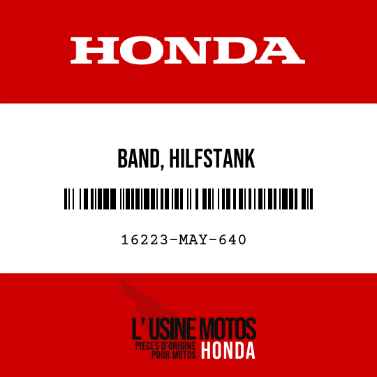 image de 16223-MAY-640 BAND, HILFSTANK