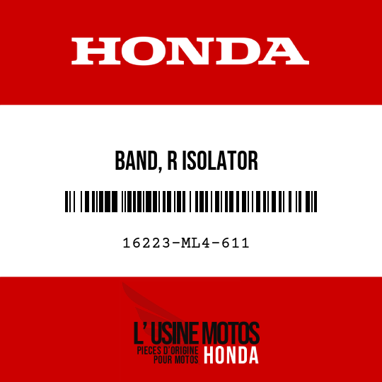 image de 16223-ML4-611 BAND, R ISOLATOR