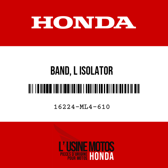 image de 16224-ML4-610 BAND, L ISOLATOR