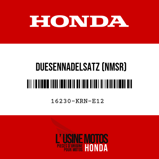 image de 16230-KRN-E12 DUESENNADELSATZ (NMSR)