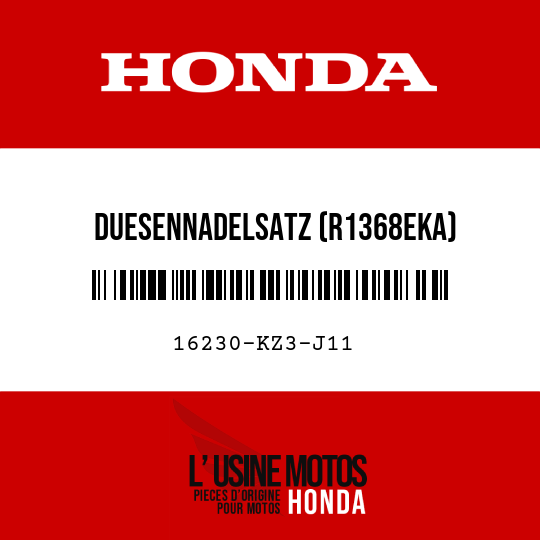 image de 16230-KZ3-J11 DUESENNADELSATZ (R1368EKA)